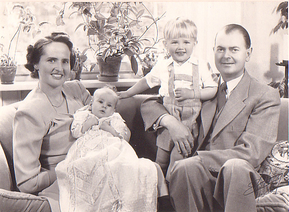 Margaretas dop våren 1948